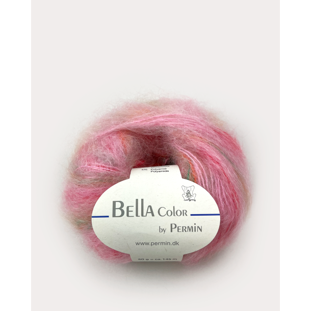 Bella Color Lyserd/Pink/Grn (177)