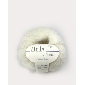 Bella mohair hvid (201)