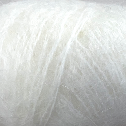 Bella mohair hvid (201)