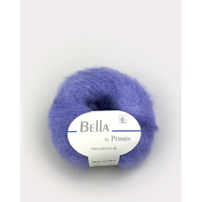 Bella mohair lyselilla (254)