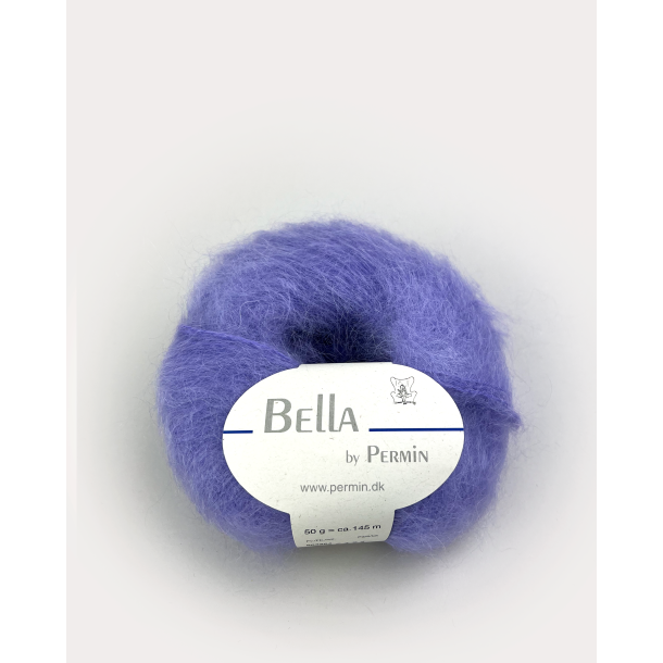 Bella mohair lyselilla (254)