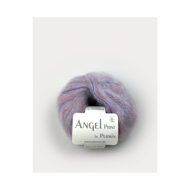 Angel print Mohair Lavendel (767)