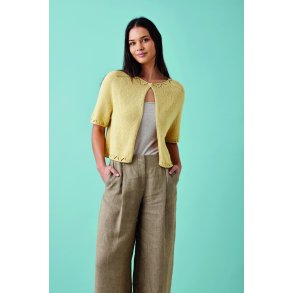 Cardigan med feminin hulkant (digital)