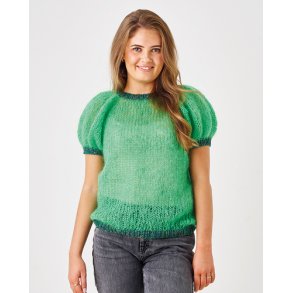 Puff-rme bluse med glitter - Digital opskrift