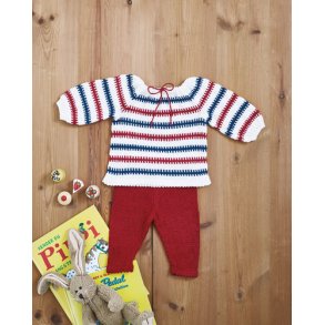 Esther Pippi Tunika og bukser (455)