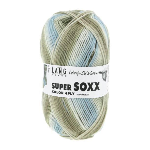 Super Soxx Ollive / Light blue / Grey (505)