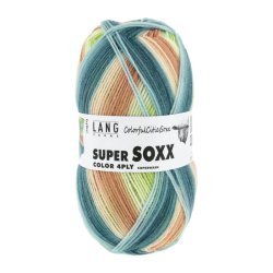 Super Soxx Lime/Petrol/Beige (508)