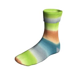 Super Soxx Lime/Petrol/Beige (508)