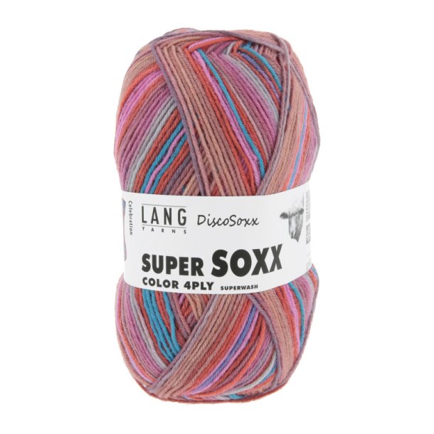 Super Soxx Orange / Blue / Rose (521)