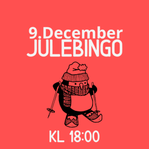 Julebingo 9. december 2025 kl. 18