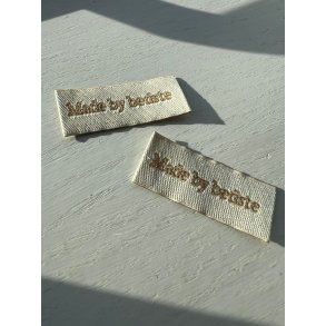 Made By Bedste - Stoflabel