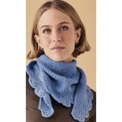 Trklde med bladmnster - opskrift fra Permin