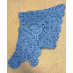 Trklde med bladmnster - opskrift fra Permin