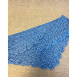 Trklde med bladmnster - opskrift fra Permin