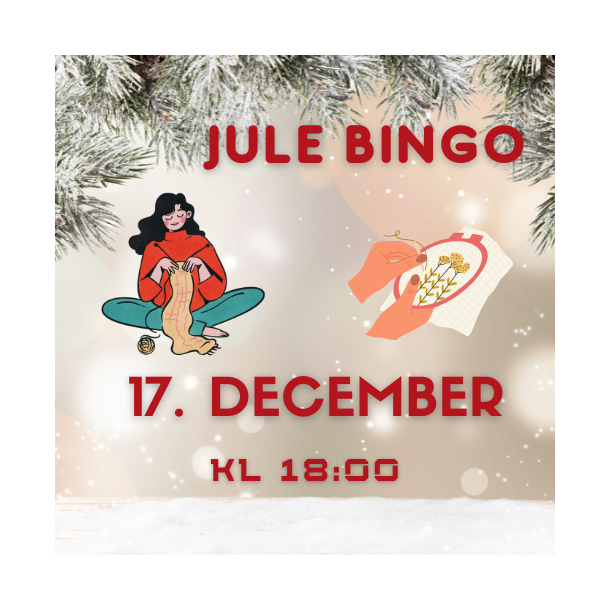 Julebingo 17. december 2024 kl. 18:00