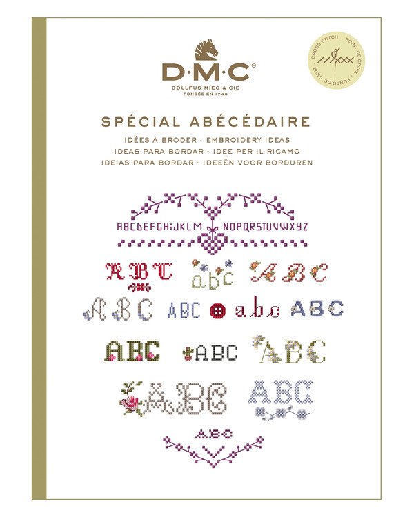 håber Ikke moderigtigt tankevækkende DMC Minibog ABC - Opskrifter - Cilu Strik - Garn og Design