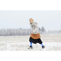 Florens sweater med fletmnster - Gratis opskrift