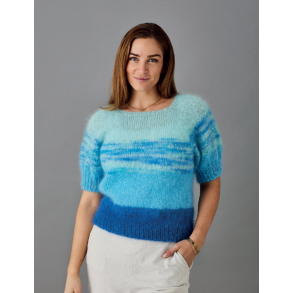 T-shirt med brede striber i Bella og Bella Color