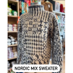 Nordic Mix Sweater - Laura Dalgaard Knit