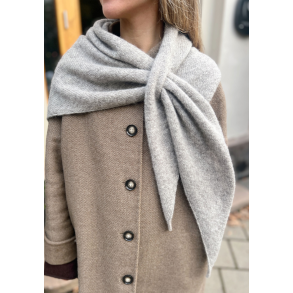 Rauma Magdalena Sjal i Finull Kit til Stort sjal