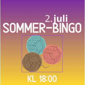 Sommerbingo og n�rkle - 2. juli kl. 18