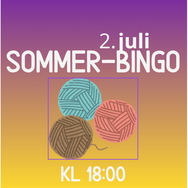 Sommerbingo og n�rkle - 2. juli kl. 18