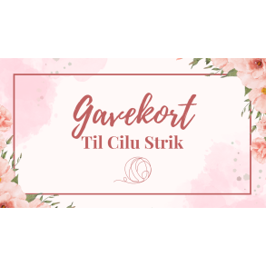 Gavekort til Cilu Strik