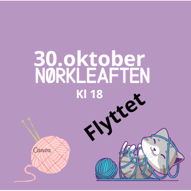 NY DATO Nørkle aften 30. oktober kl. 18