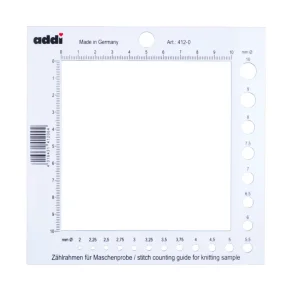 Addi Strikkeprve linial