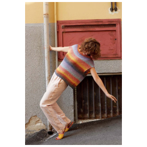 Punto 50-3 sommertop i Paradise fra Lang Yarns