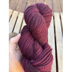 Fivel Hndfarvet - Dyb Bordeaux - Imelda Muse