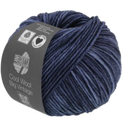 Lana Grossa - Cool Wool Big Vintage - Dunkel bl� (66)