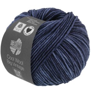 Lana Grossa - Cool Wool Big Vintage - Dunkel bl� (66)