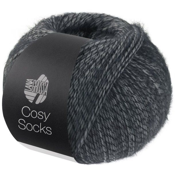 Cosy Socks - Dunkel gr�  (07)