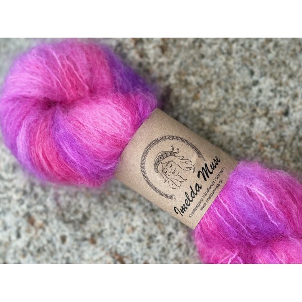 Fat Mohair - Berry Electric