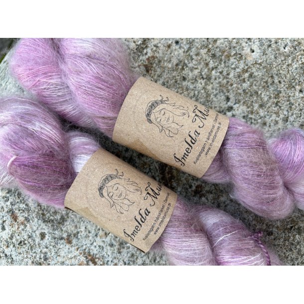 Silk Mohair - Blackberry Burst